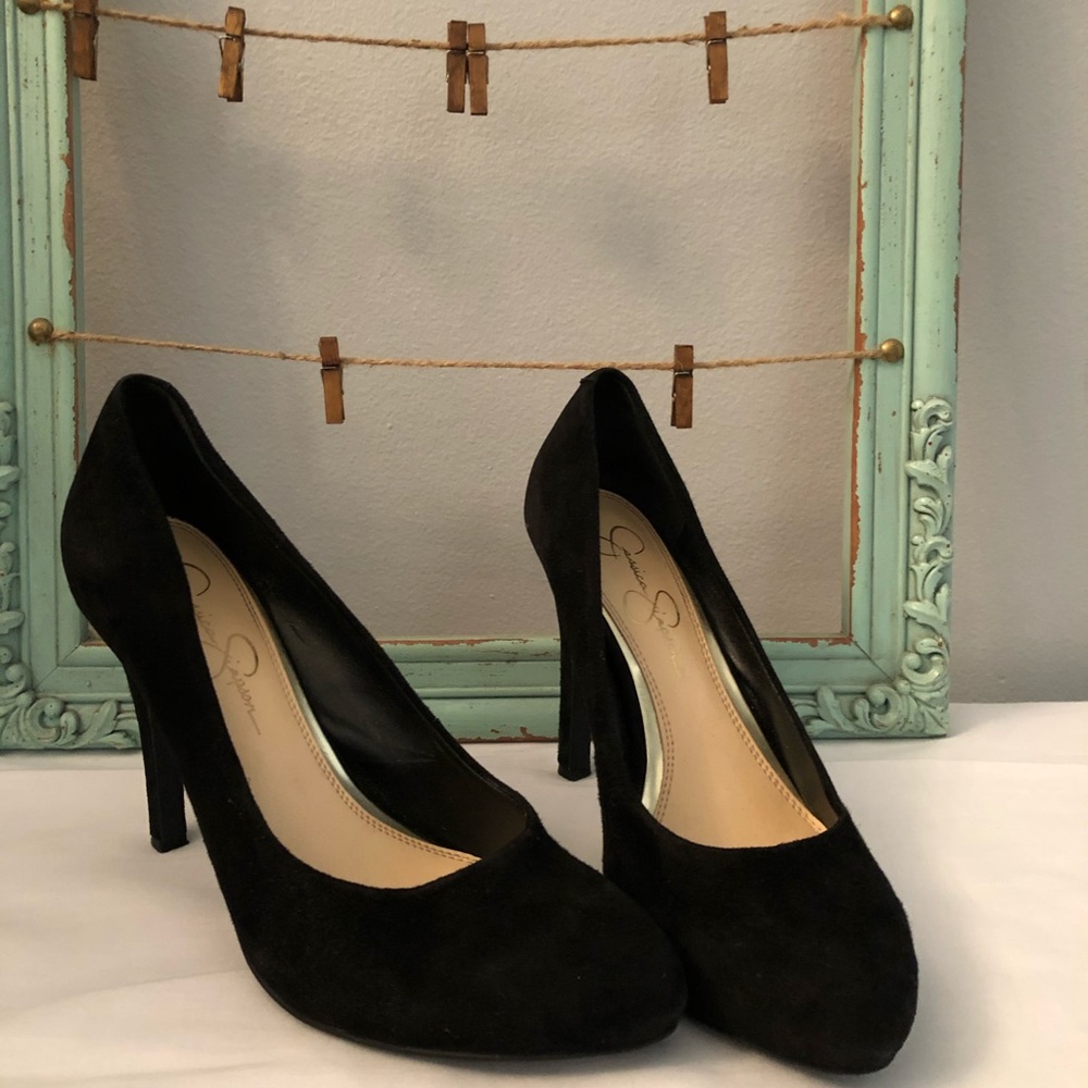 Jessica Simpson Heels 7.5 Black